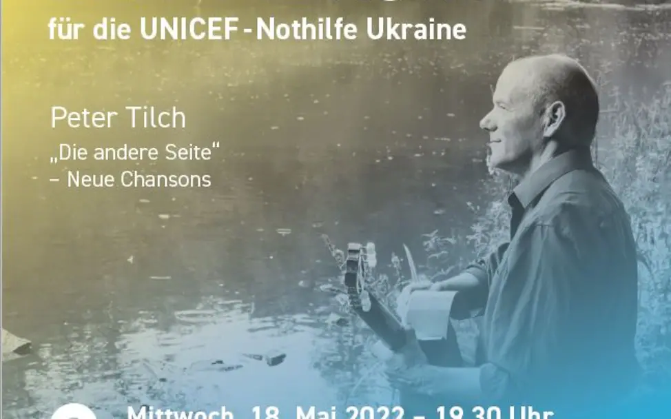 Flyer Peter  Tilch-Benefizkonzert Mai 2022 Passau