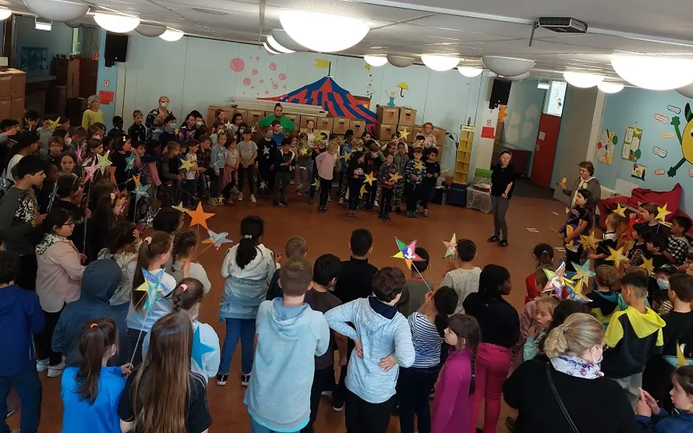 Spende für die Ukraine der Schule Am Ordensgut