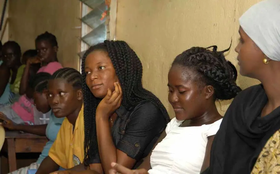 Vorbild für andere Mädchen | ©UNICEF Mädchen in Liberia