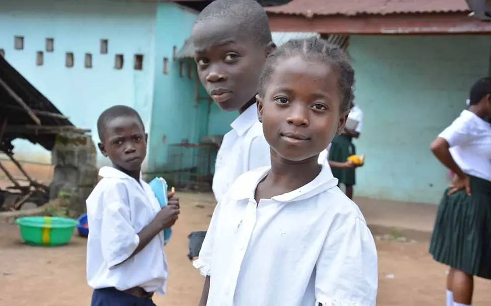 Schüler in Liberia | ©UNICEF Schule in Liberia