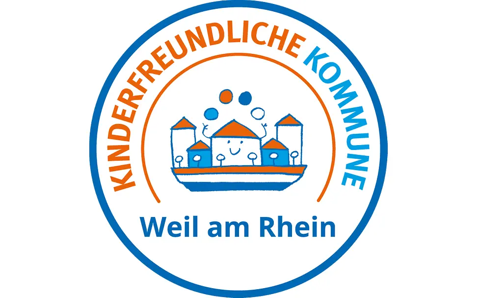 Kinderfreundliche Kommune I UNICEF Logo Kinderfreundliche Kommune Weil am Rhein