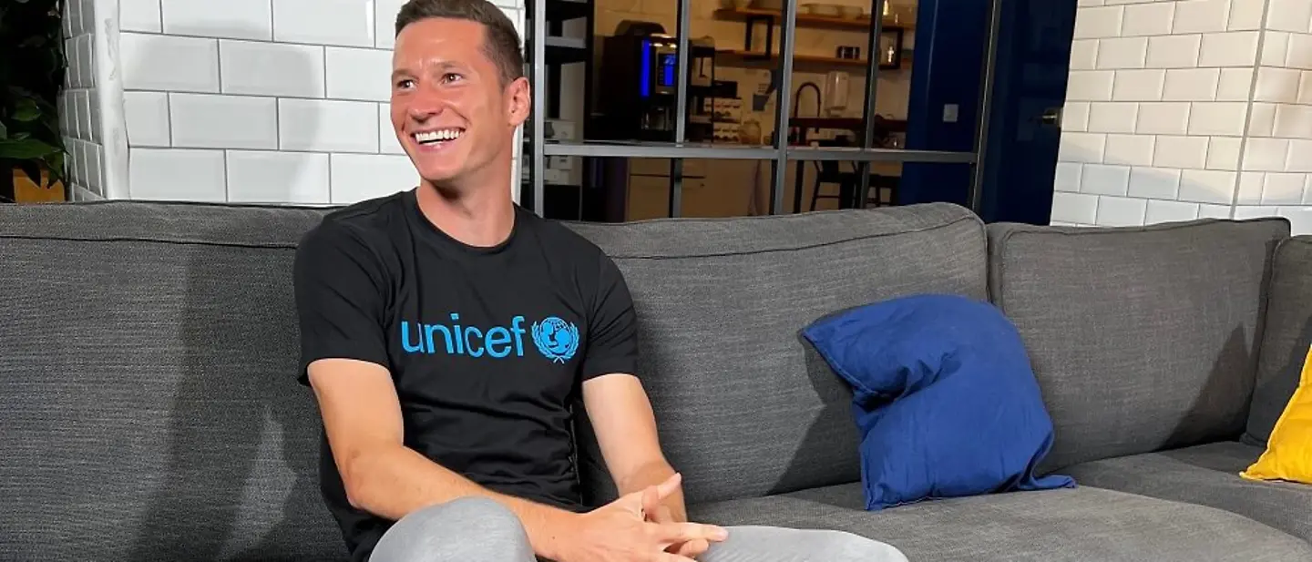 UNICEF-Botschafter Julian Draxler. | © Patrick Draxler UNICEF-Botschafter Julian Draxler