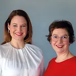 Christina Wiesen und Ulrike Maas Christina Wiesen und Ulrike Maas (UNICEF/UN0798866/Sachse-Grimm)