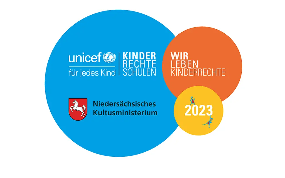 UNICEF-Siegel Kinderrechteschule UNICEF_KRS_Schild_2023_B