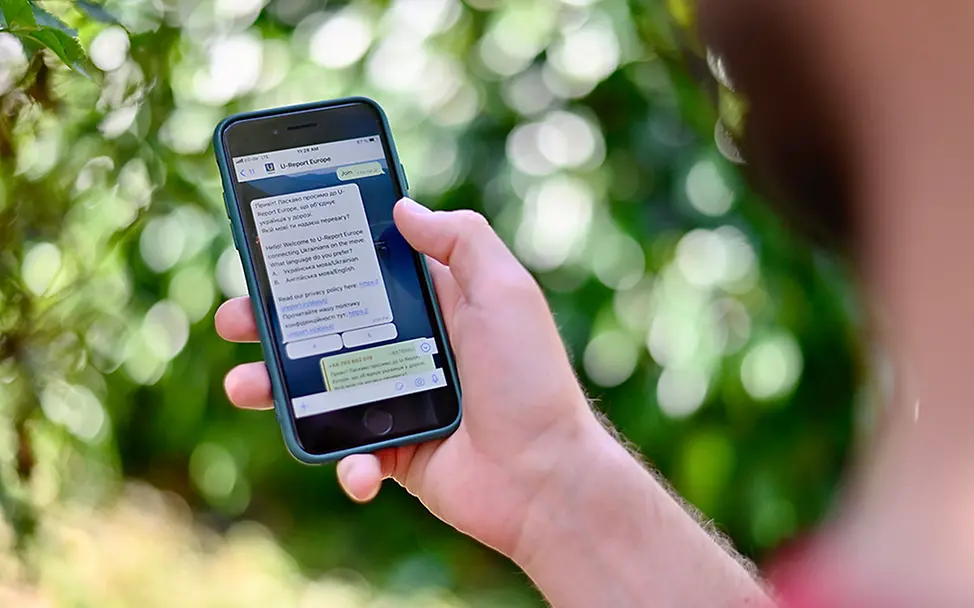 U Report Europe Smartphone U Report Europe Smartphone