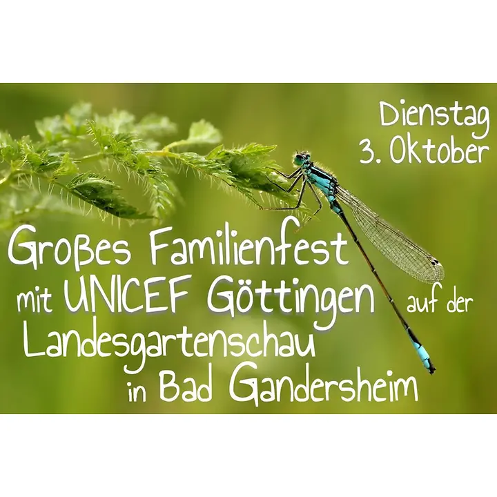UNICEF Göttingen beim Familienfest der LAGA in Bad Gandersheim | © Melanie aka Lolame | Pixabay mod by UNICEF Göttingen UNICEF Göttingen beim Familienfest der LAGA in Bad Gandersheim
