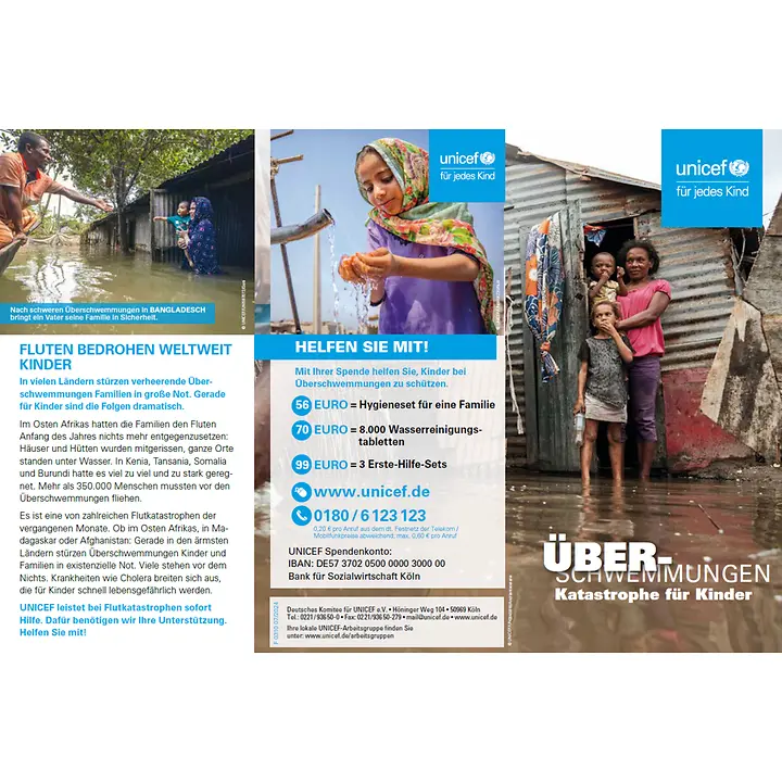 Prospekt "Überschwemmungen" Titelbild des Prospekts "Überschwemmungen"