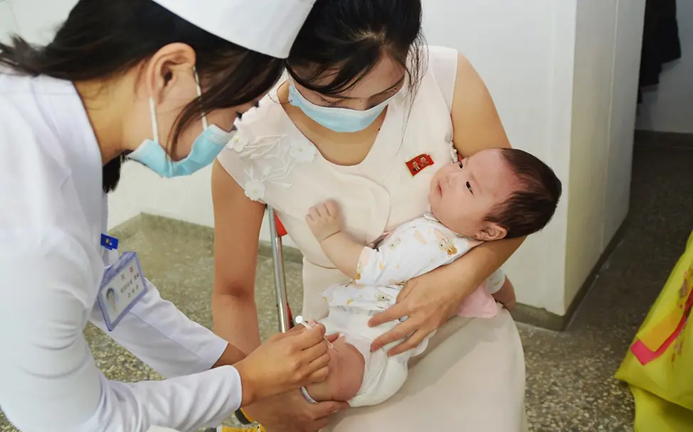 Impfkampagne in Nordkorea | UNICEF/UNI637084/ Impfkampagne in Nordkorea