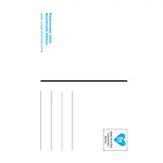 Postkarte, Herzmotive mit dem Slogan "Du gehörst dazu!" Rückseite