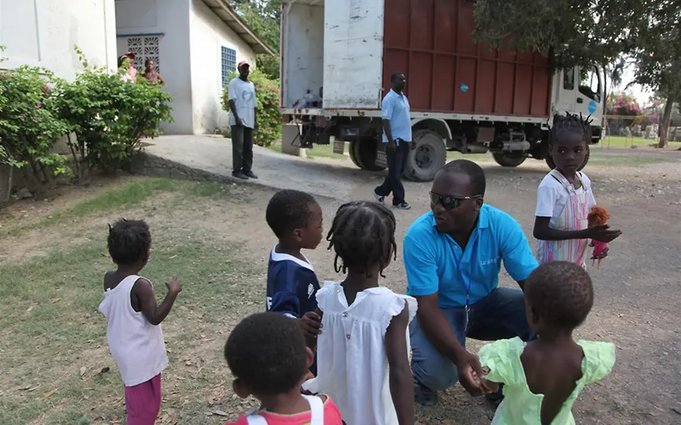 Trinkwasser im Waisenhaus. ©UNICEF