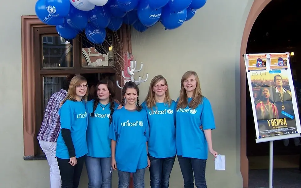 Die Bucher Kids für UNICEF © UNICEF-AG Landshut Die Bucher Kids für UNICEF © UNICEF-AG Landshut