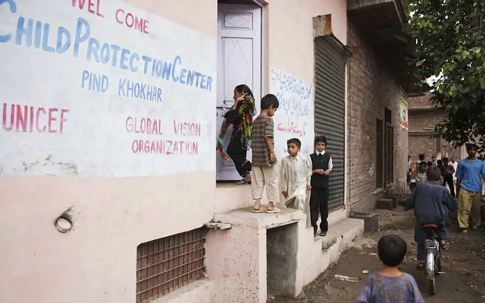 UNICEF-Kinderschutzzentrum in Pakistan | © UNICEF/Asad Zaidi UNICEF-Kinderschutzzentrum in Pakistan