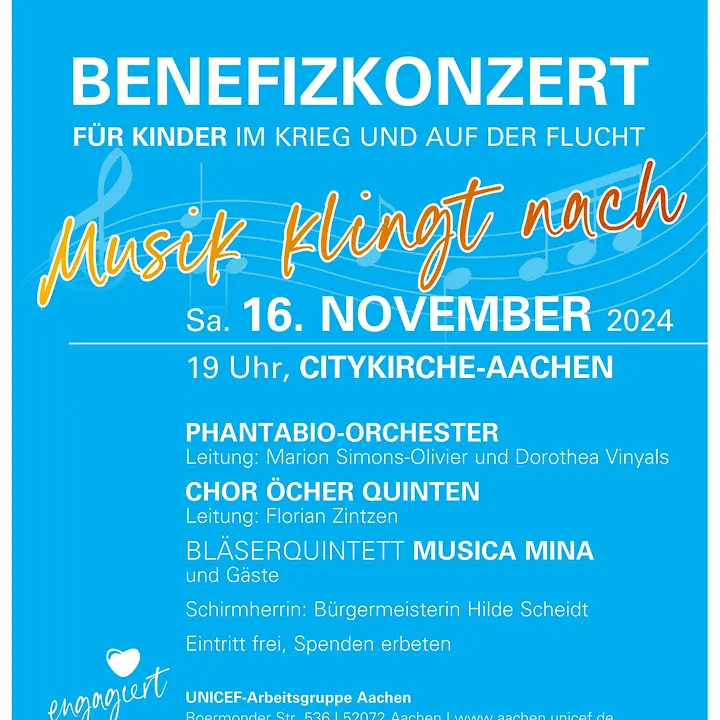 UNICEF Benefizkonzert UNICEF Benefizkonzert