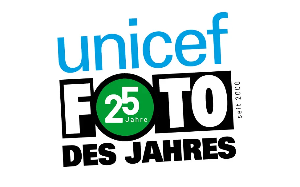 Logo UNICEF Foto des Jahres - 25 Jahre Logo UNICEF Foto des Jahres - 25 Jahre