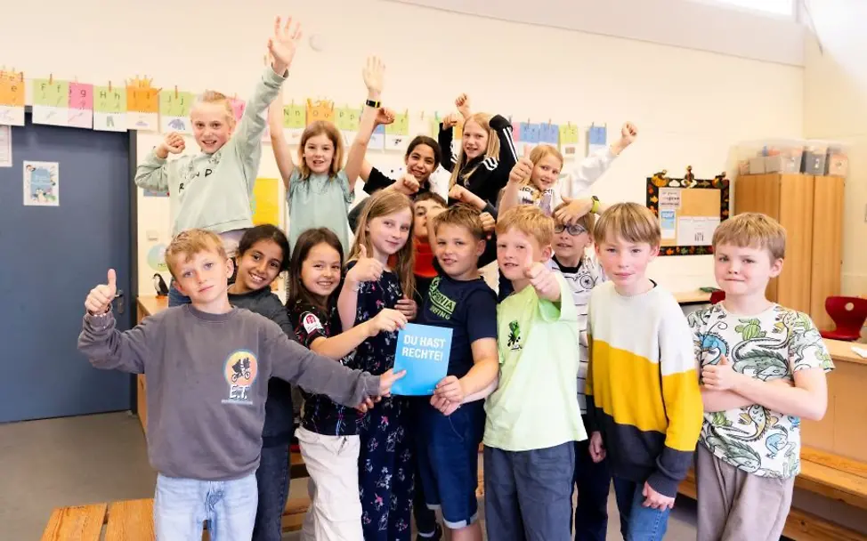 UNICEF Kinderrechteschulen: Kinder gestalten aktiv mit. | © UNICEF/Etges UNI604425