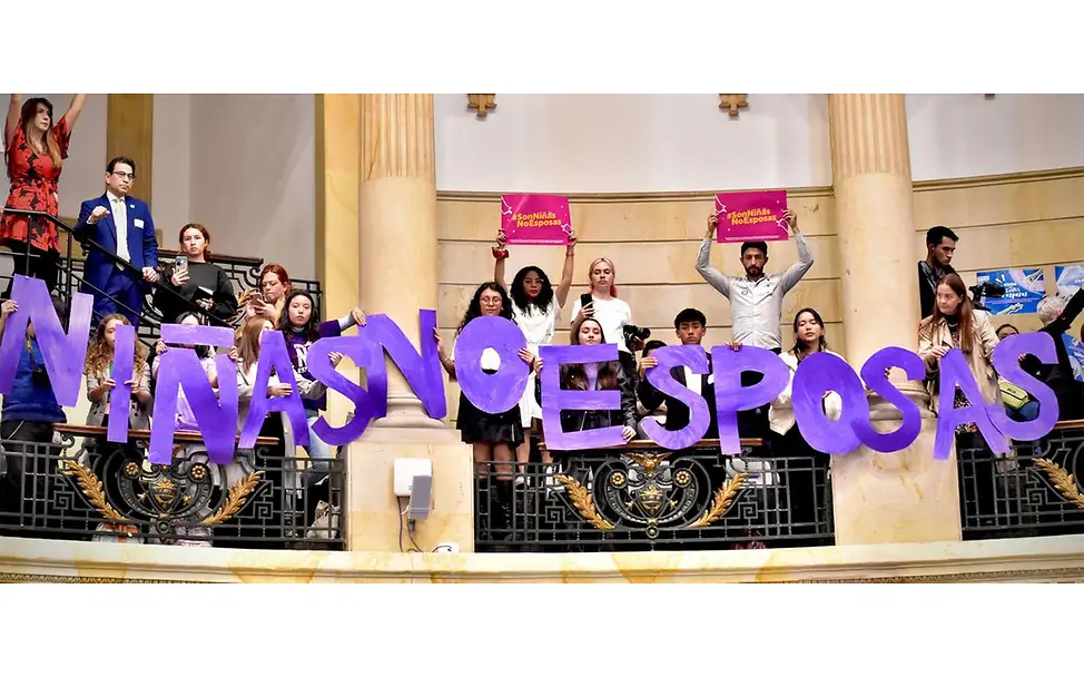 Ein Grund zum Feiern: Kinderehe gilt alt gesetzlich verboten in Kolumbien. | © Courtesy Leonardo Vargas/Press Senate of Colombia Kolumbien: Kinderehe ist offiziell und gesetzlich beendet!