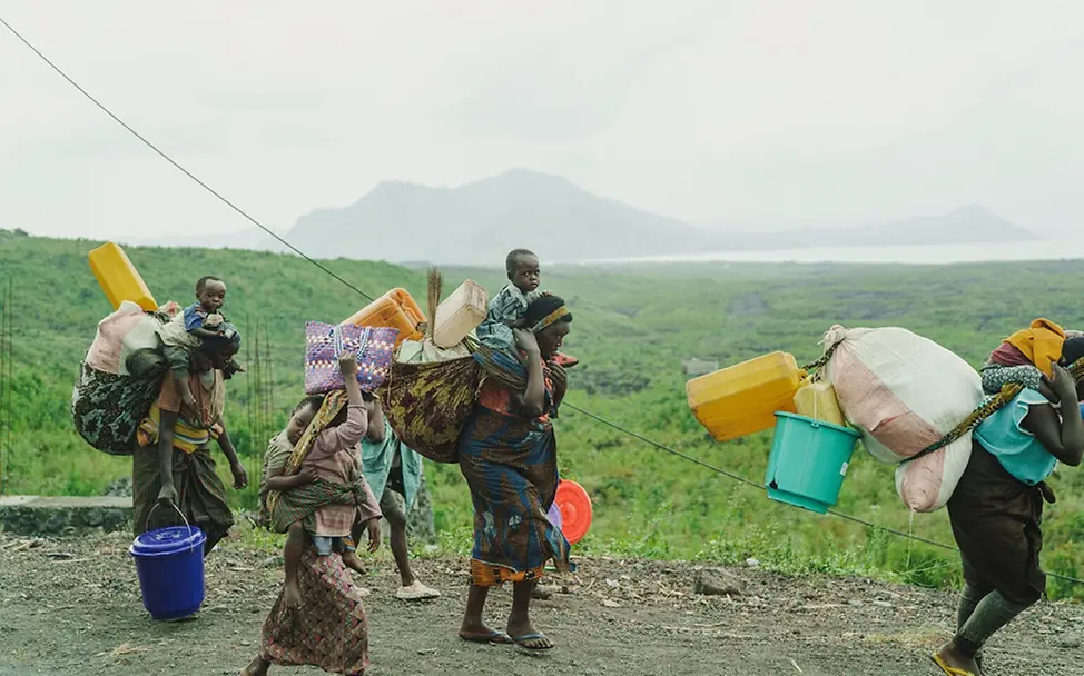 Menschen auf der Flucht | © UNICEF/Benekire Menschen auf der Flucht