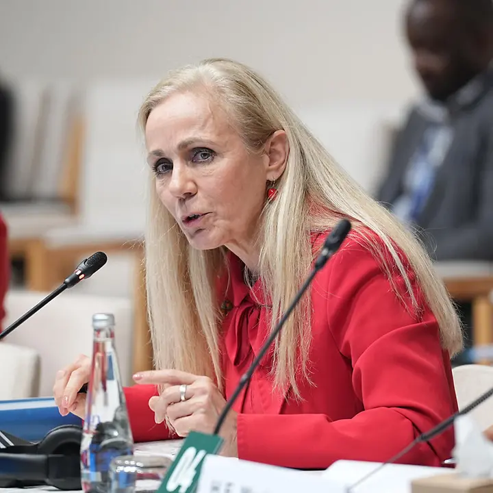 Stellvertretende UNICEF-Exekutivdirektorin Kitty van der Heijden | © UNICEF/UNI486271/Maged Helal UNI486271