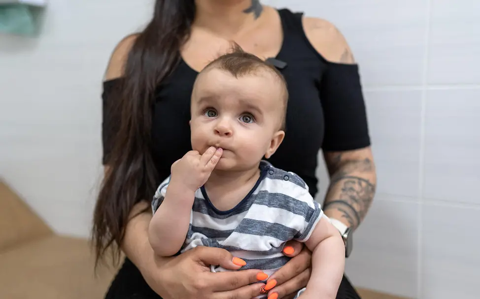 Impfungen Baby: Die Impfstoffe schützen die Kinder vor Infektionskrankheiten. 