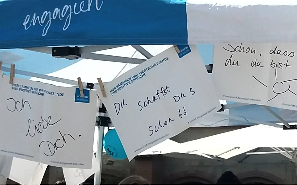 30. April Tag der gewaltfreien Erziehung | © UNICEF Göttingen 30. April Tag der gewaltfreien Erziehung