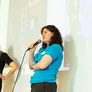 UNICEF-Aktivistin Sophia| © Team Malizia UNICEF-Aktivistin Sophia