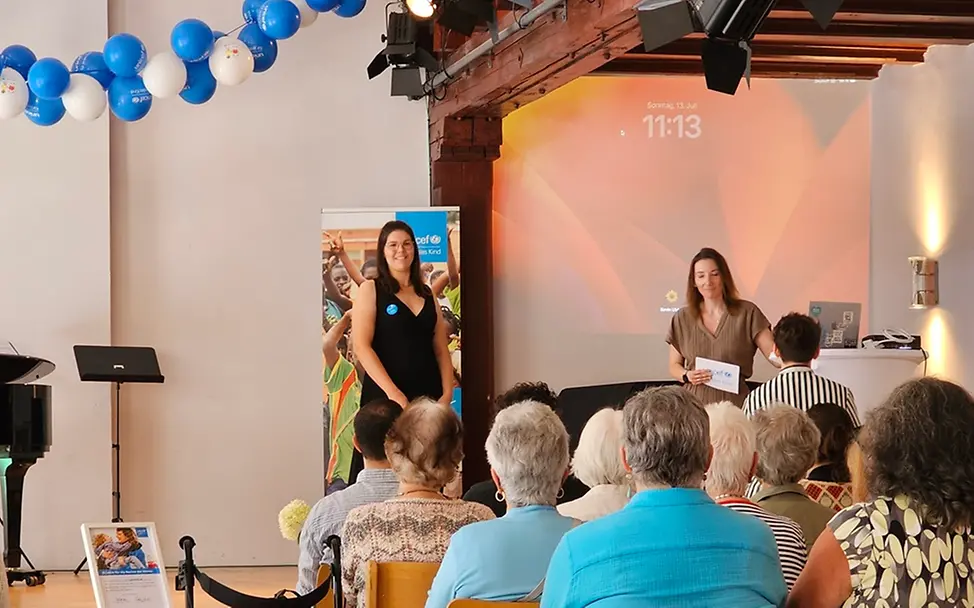 Vorstellung Sarah Dolguschin © UNICEF-AG Landshut/Karin Erbe