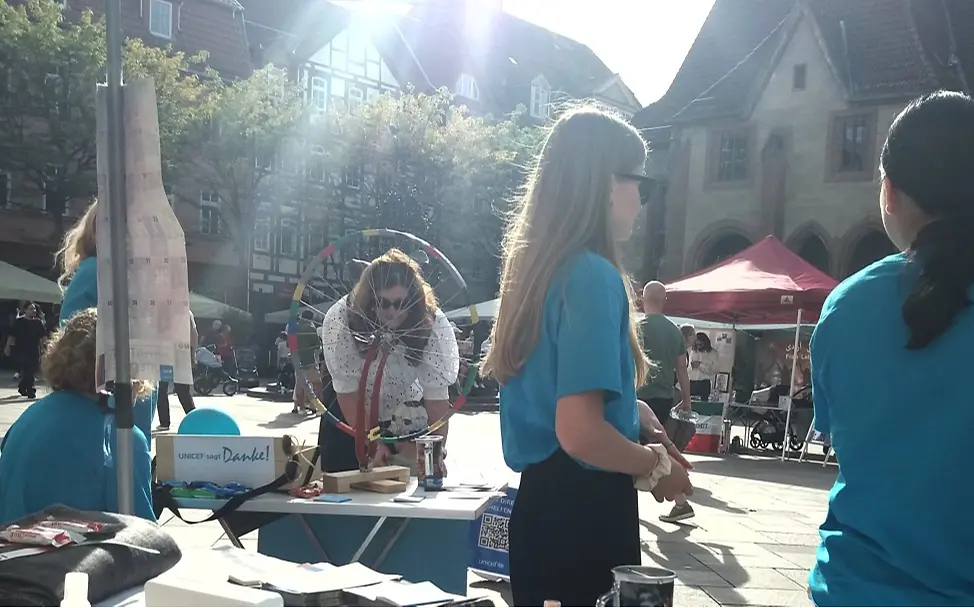 Weltkindertag 2025 in Göttingen | © UNICEF Göttingen Elisabeth Vollbrecht Weltkindertag 2025 in Göttingen