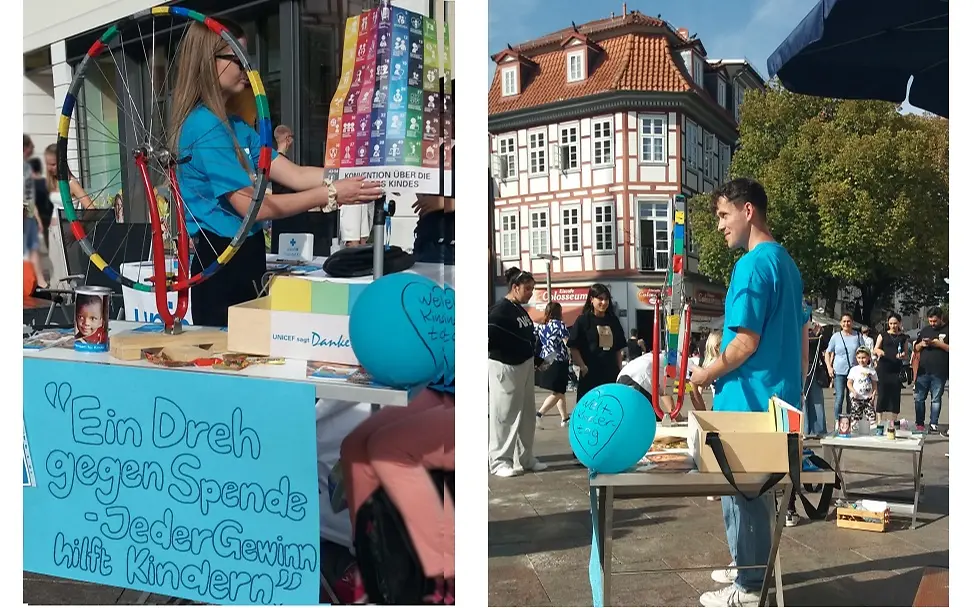 Ein sehr gelungener Weltkindertag 2025 | © UNICEF Göttingen Ein sehr gelungener Weltkindertag 2025