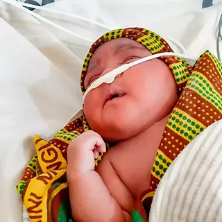 Baby Lilian konnte wieder gesund werden. | © UNICEF Tansania Baby Lilian konnte wieder gesund werden.