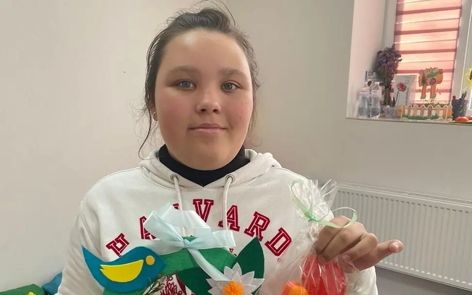 Ukraine: Dariia tanzt im von UNICEF unterstützten Kinderzentrum | © UNICEF Ukraine: Dariia tanzt im von UNICEF unterstützten Kinderzentrum