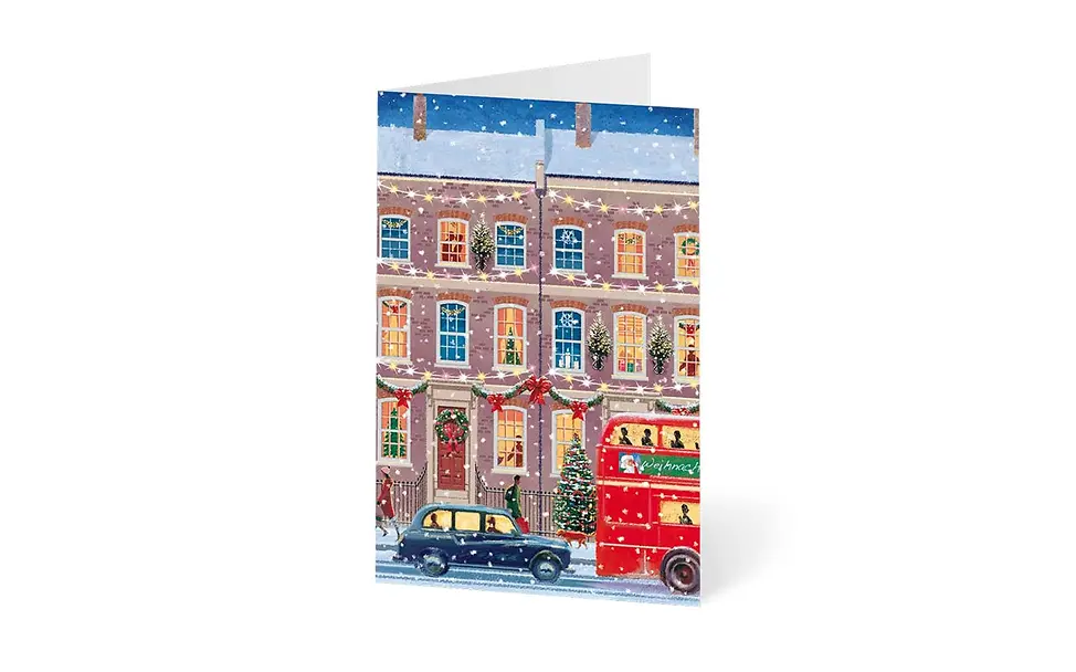 UNICEF-Grußkarte "Klassische Weihnachtsmotive" | © UNICEF Jahresrückblick 2025: Das Grußkartenset "Weihanchtstüre" war unser Topseller 2025