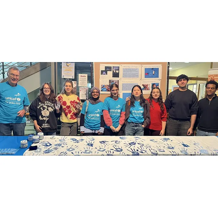 Blue Hand Day im Felix-Klein-Gymnasium