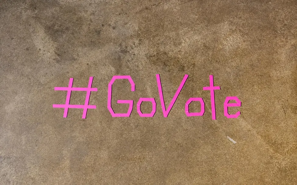 Was ist Demokratie einfach erklärt: #GoVote ruft Menschen zur Beteiligung an Wahlen auf.