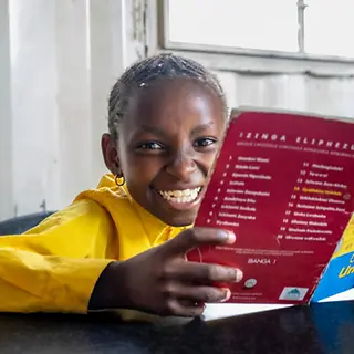 Gute Nachricht: Kinder in Südafrika lernen und spielen an einem sicheren Ort.