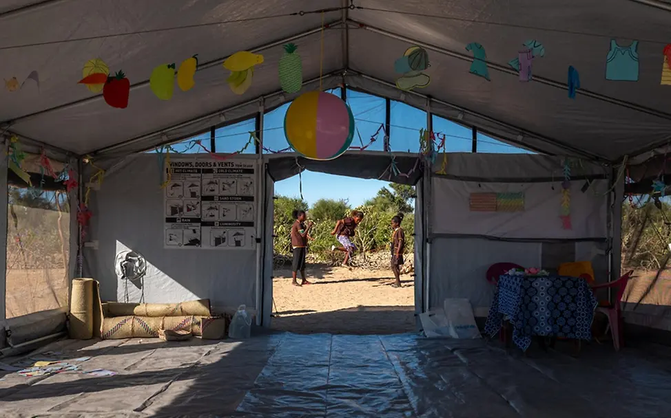 Gute Nachricht: Ein kinderfreundlicher Ort in Madagaskar.