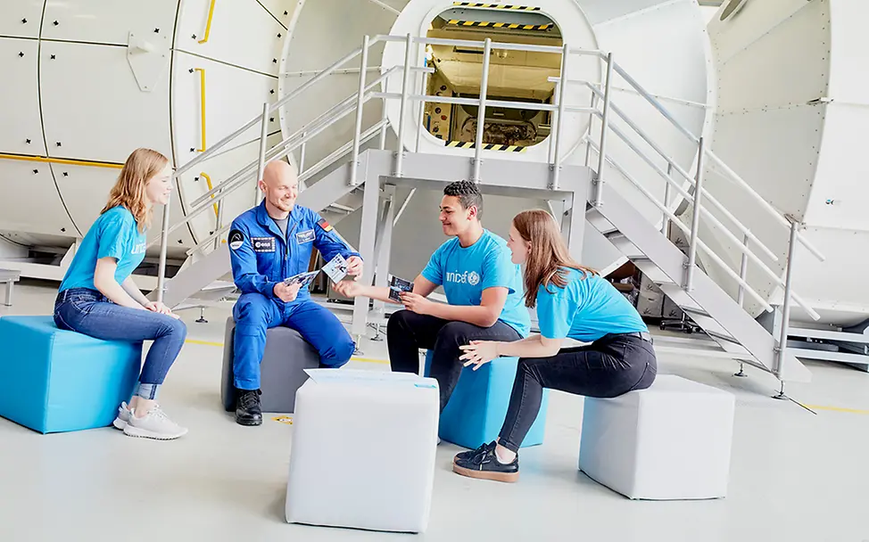 Alexander Gerst unterstützt die Aktion #träumesindgrenzenlos