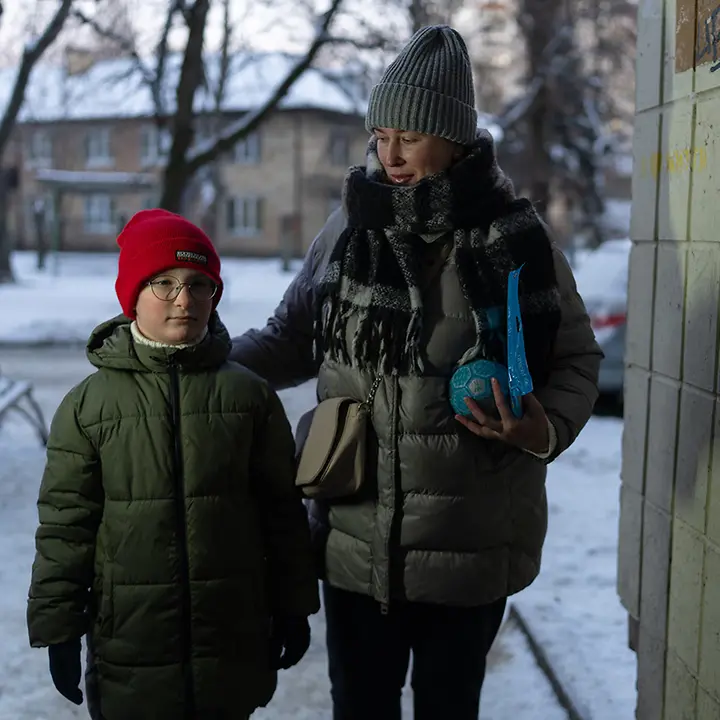 Ukraine Krieg: Der Winter bringt die Kinder zusätzlich in Gefahr