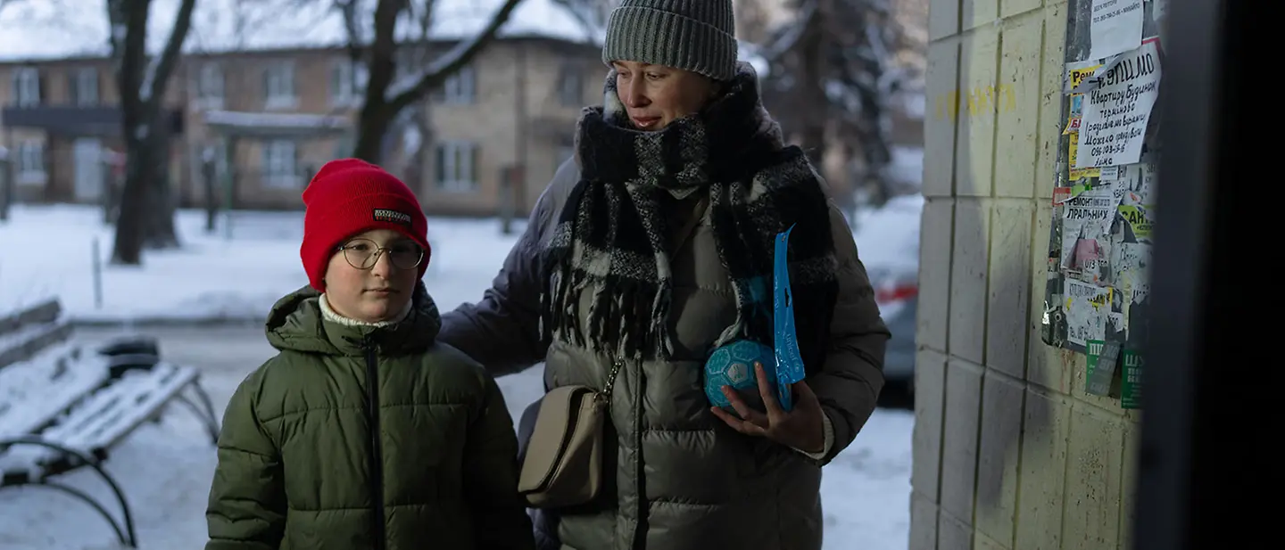 Ukraine Krieg: Der Winter bringt die Kinder zusätzlich in Gefahr