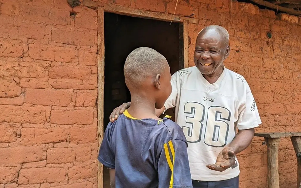 Kindersoldat: Einem Kind gelang die Flucht. 