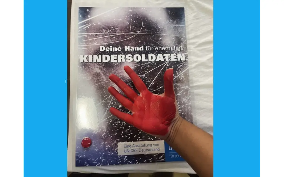 Aktion der Hochschulgruppe am 12.02.2026 | © UNICEF-Hochschulgruppe Göttingen / Instagram Hochschulgruppe Göttingen am 12.02.2026