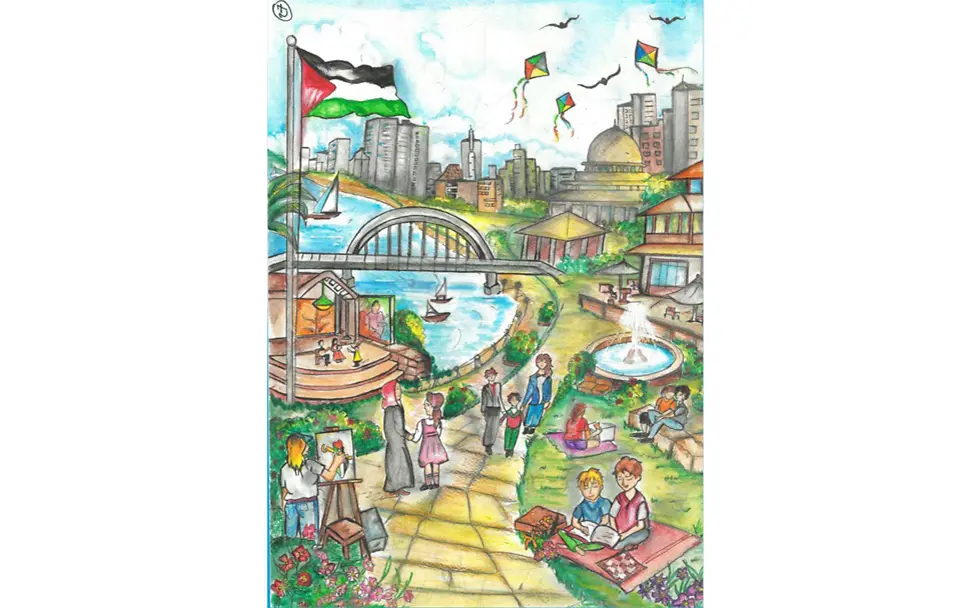 Zeichnungen aus dem Gazastreifen