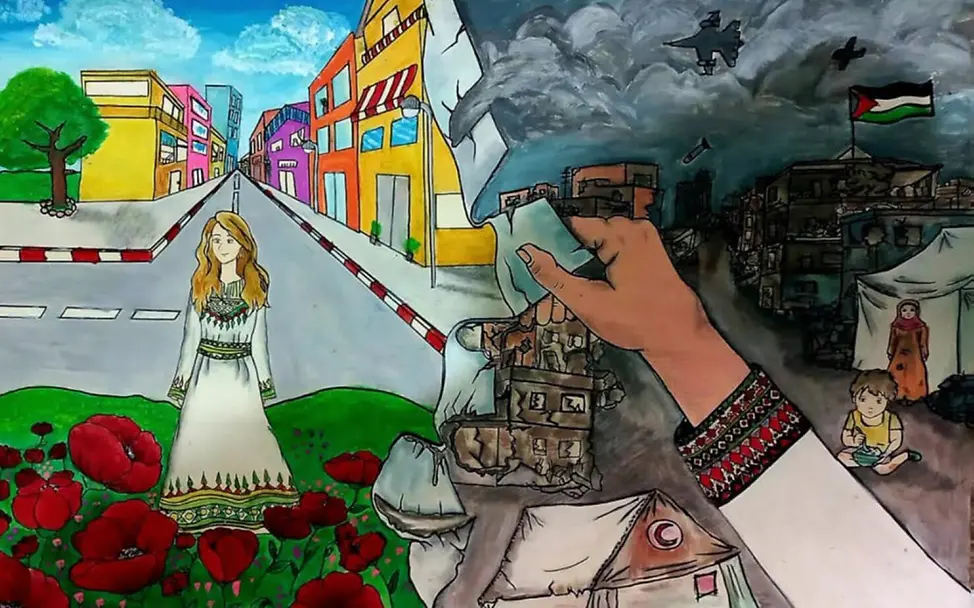 Zeichnungen aus dem Gazastreifen