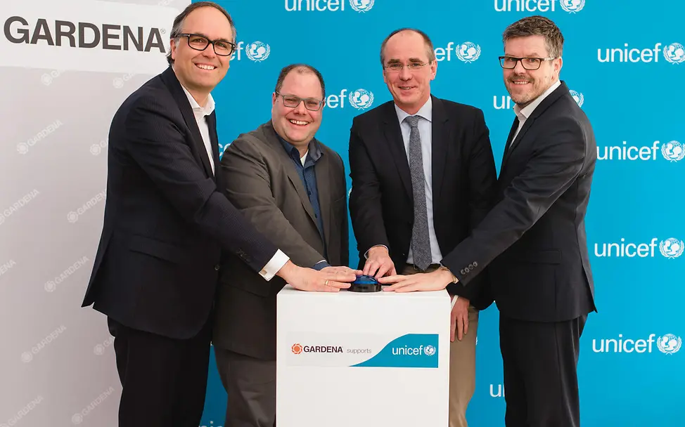 Start der Partnerschaft im Jahr 2018 | © UNICEF Start der Partnerschaft