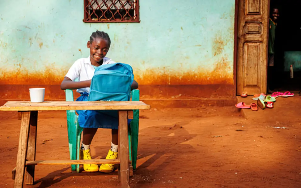 Kind aus der ZAR: Diana (11) spricht über Hoffnung und Bildung für ihr Land