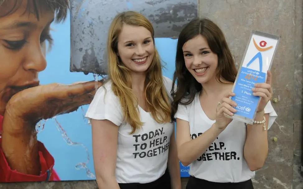 JuniorBotschafterinnen 2012. ©UNICEF/Vielz JuniorBotschafterinnen 2012. ©UNICEF/Vielz