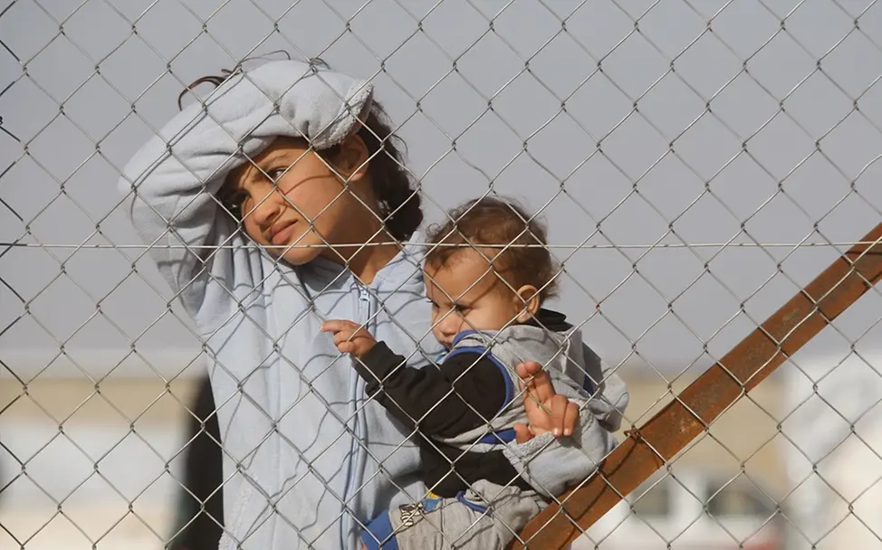 Syrische Kinder im Flüchtlingscamp. ©UNICEF/UKLA2013-01177/Malkawi Syrische Kinder im Flüchtlingscamp. ©UNICEF/UKLA2013-01177/Malkawi