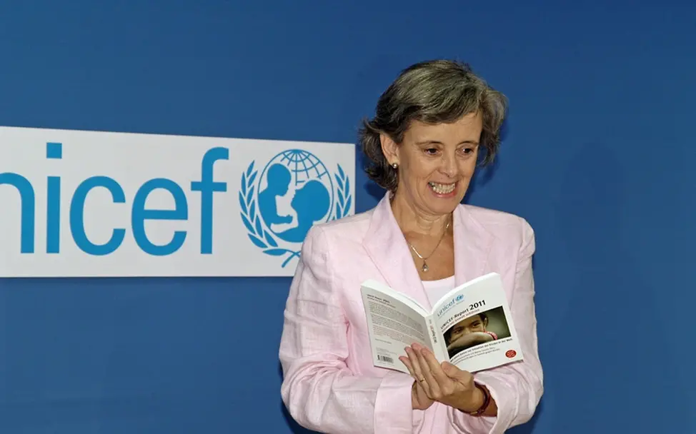 Marta Santos Pais , UN-Sonderbeauftragte zu Gewalt gegen Kinder. ©UNICEF/Jung