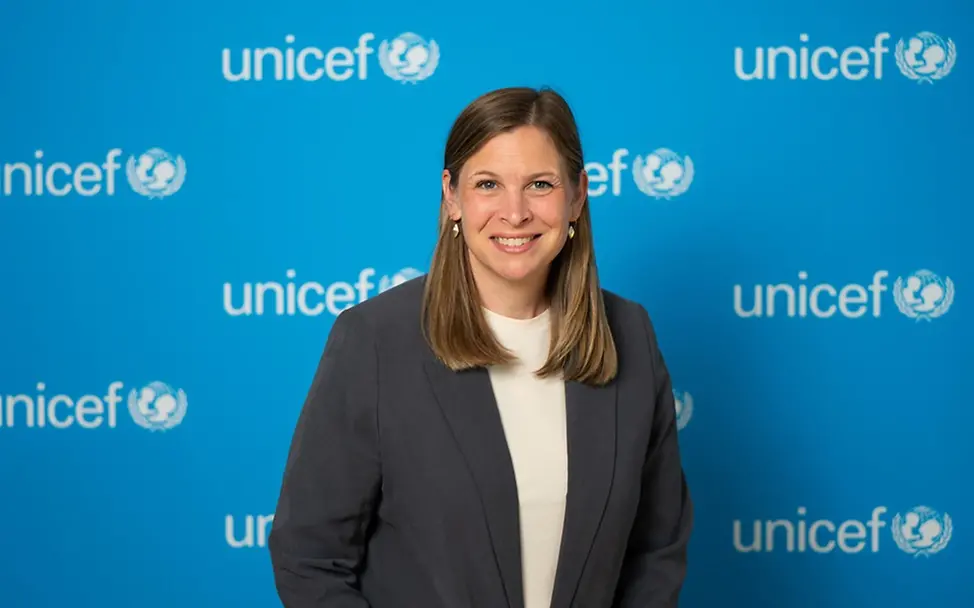 Charlotte van Randenborgh ist neue Kommunikations-Chefin bei UNICEF Deutschland.