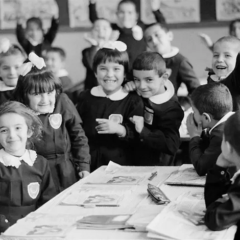UNICEF 80 Jahre Fotos: Kinder in der Türkei 1985.