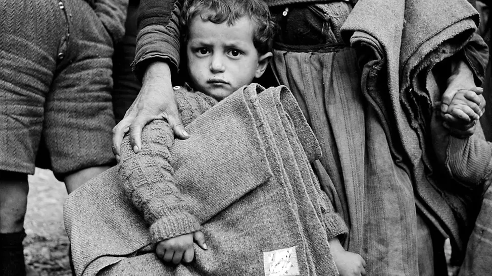 UNICEF 80 Jahre Fotos: Kinder, Flüchtlingsunterkunft in Griechenland.
